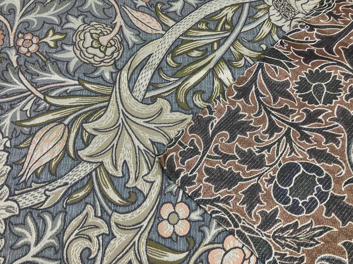 新柄　川島織物　ウィリアムモリス　生地　MM3105　トレント　140cmx50cm_画像2