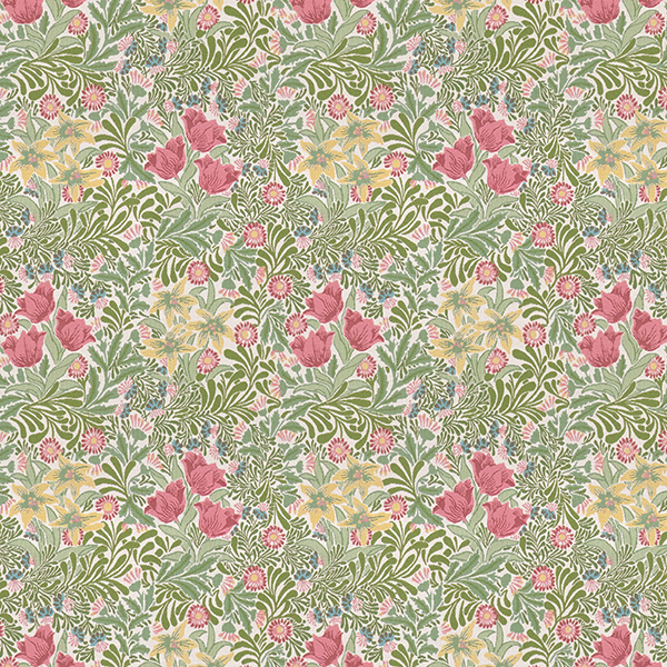 新柄　川島織物　ウィリアムモリス　生地　MM3102　バウアー　138cmx50cm_画像7