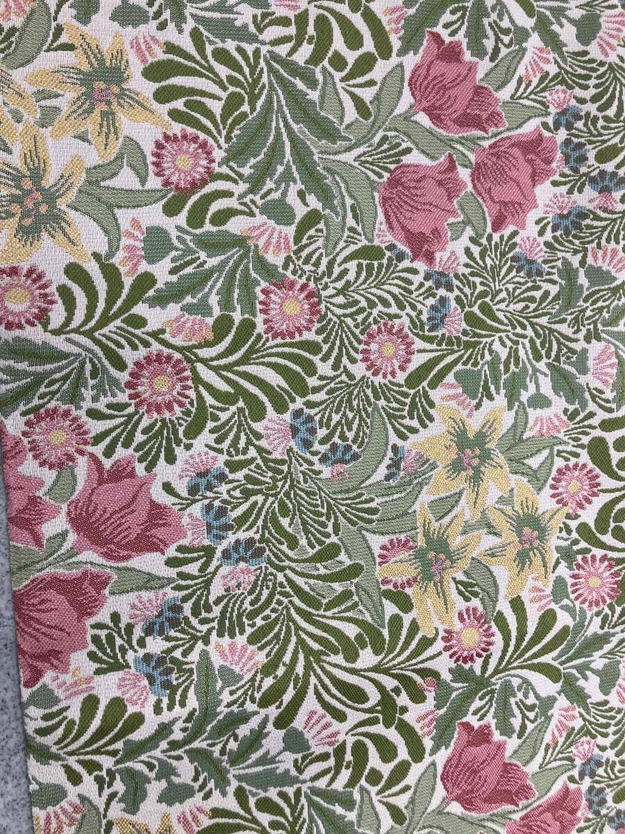 新柄　川島織物　ウィリアムモリス　生地　MM3102　バウアー　138cmx50cm_画像4