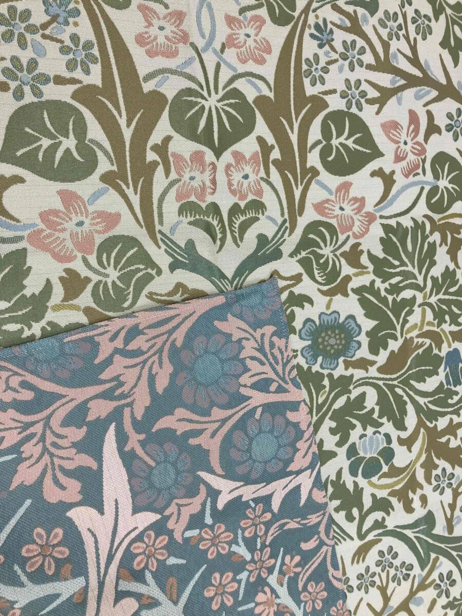 新柄　川島織物　ウィリアムモリス　生地　MM3111 ブラックソーン　140cmx50cm_画像2