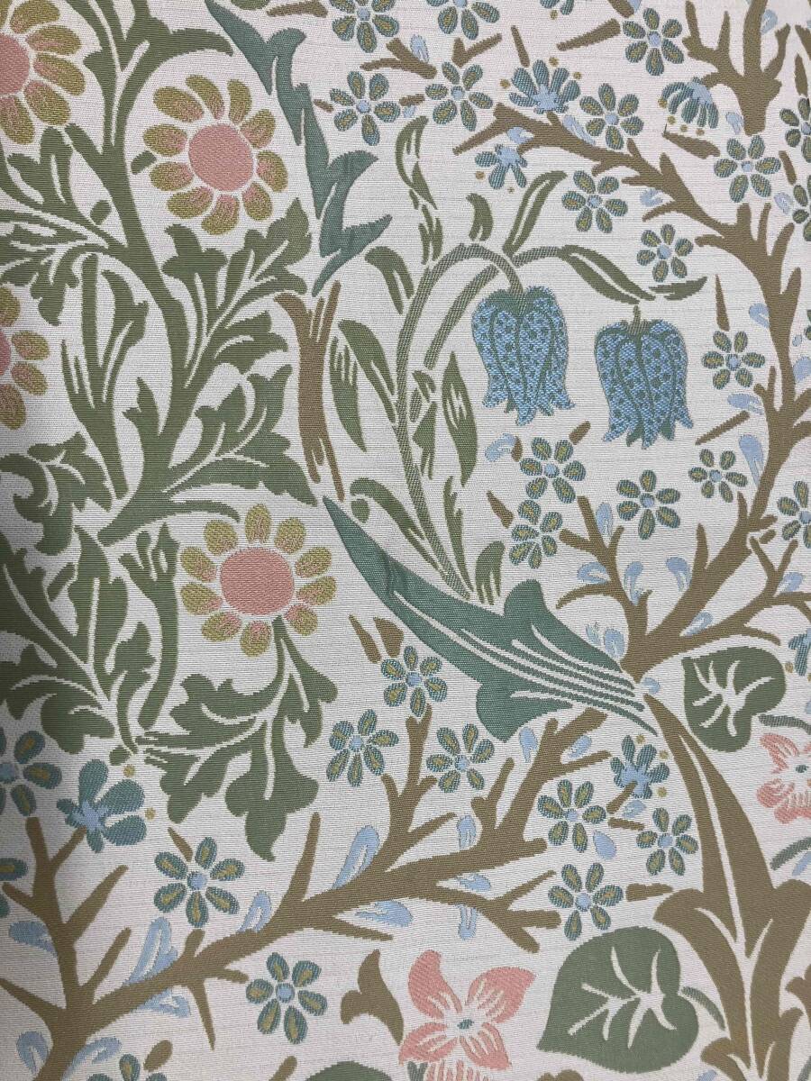 新柄　川島織物　ウィリアムモリス　生地　MM3111 ブラックソーン　140cmx50cm_画像4