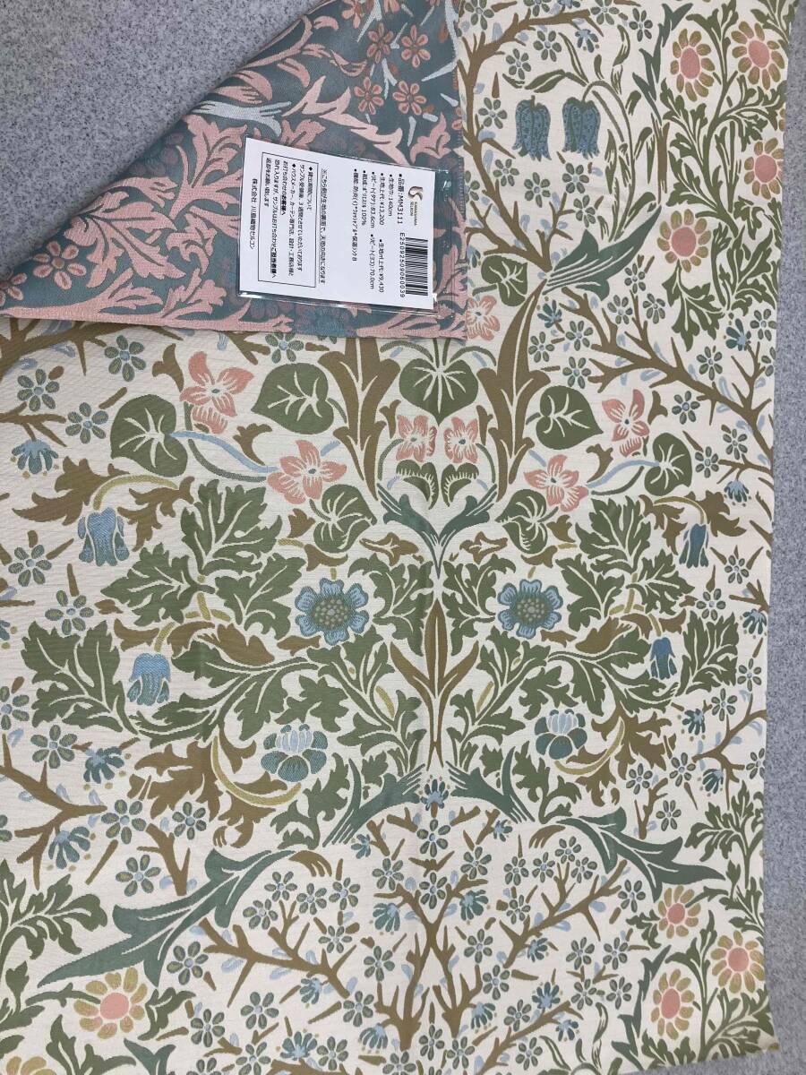 新柄　川島織物　ウィリアムモリス　生地　MM3111 ブラックソーン　140cmx50cm_画像8
