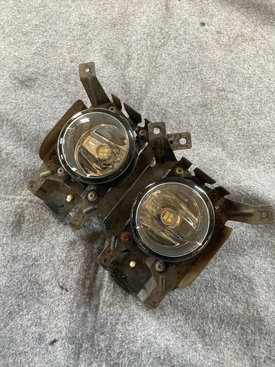 B 6型外し JB23W スズキ ジムニー フォグランプ フォグライト Valeo 左右セット 後期 LED球付き_画像1