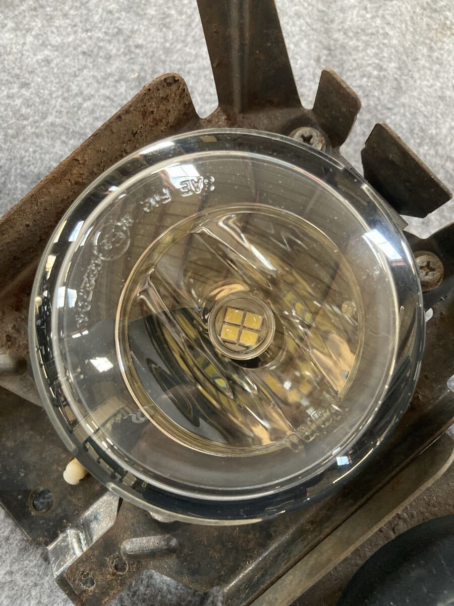 B 6型外し JB23W スズキ ジムニー フォグランプ フォグライト Valeo 左右セット 後期 LED球付き_画像3