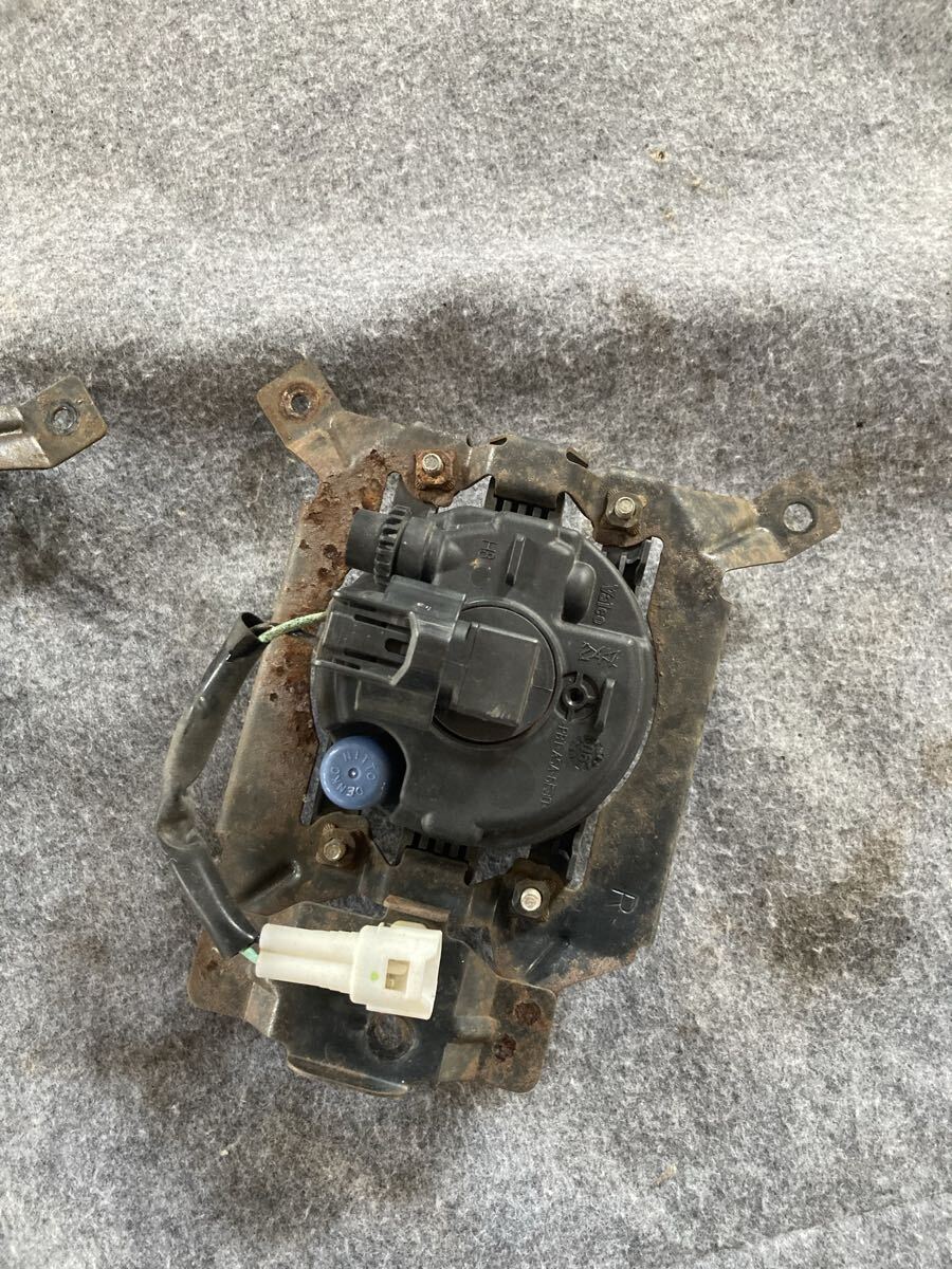 B 6型外し JB23W スズキ ジムニー フォグランプ フォグライト Valeo 左右セット 後期 LED球付き_画像7