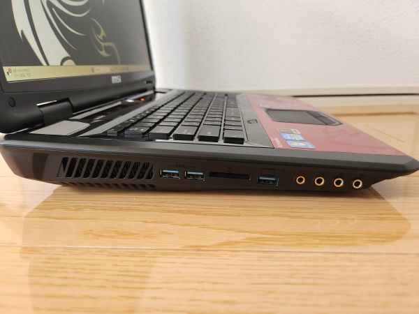 【最強のゲーミングPC 】MSI GT70 Dragon Edition 限定モデル☆FULL HD メモリ16GB NIVIDA GTX680M/SSD128GB+HDD750GB/Core i7/win11_画像7