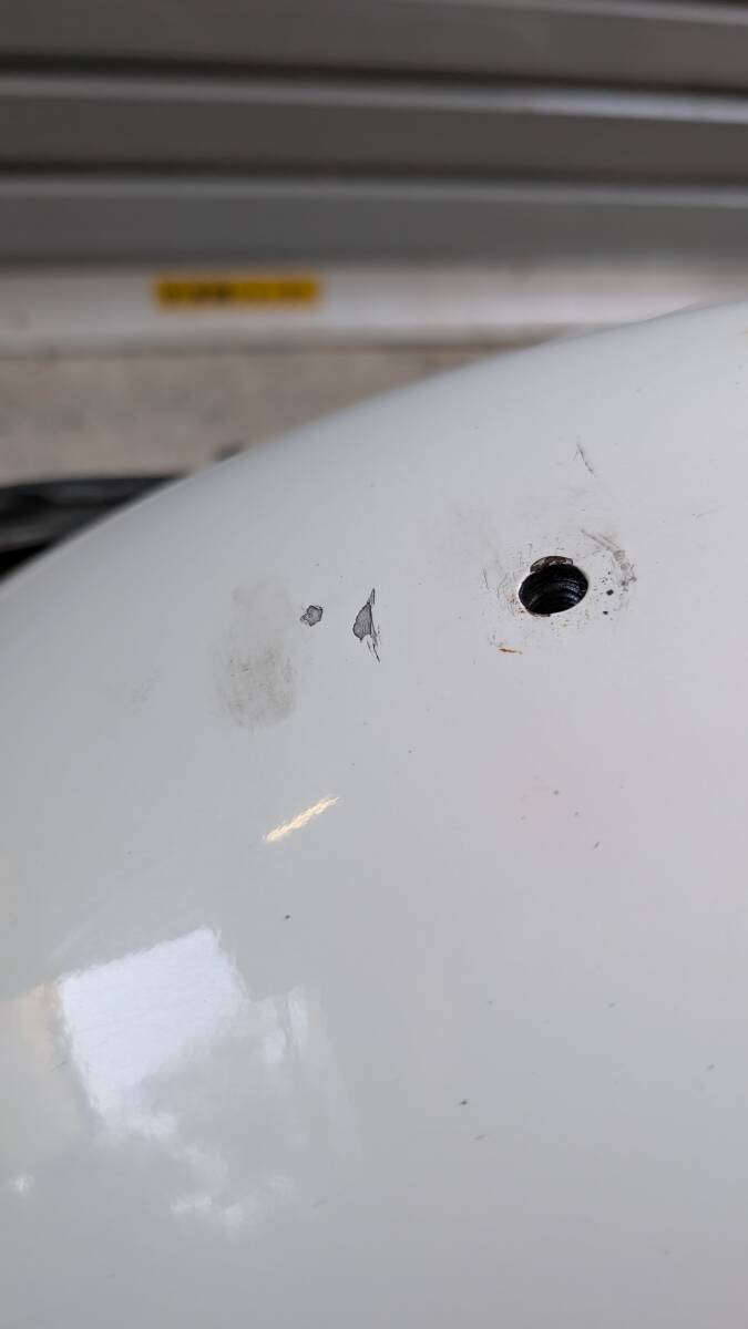 HONDA　ホンダ　SHADOW　シャドウ400　スラッシャー　NC 34 純正 リアフェンダー　リヤフェンダー バックレスト　背もたれ　付_画像6