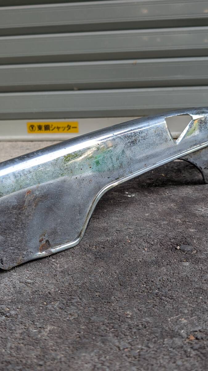 YAMAHA SR 400 純正 チェーンカバー メッキ　_画像3