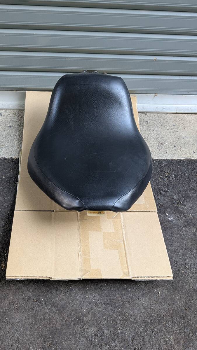 YAMAHA　DragStar 400　ヤマハ ドラッグスター　純正シート　メインシート　前　4TR　スタンダード　純正戻しに　破れ割れナシ_画像1