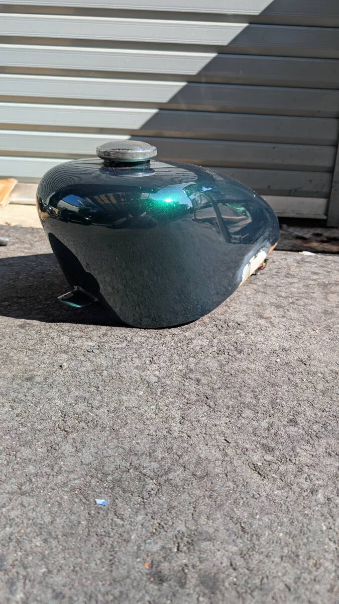 スポーツスタータンク(漏れあり)SRから取り出し YAMAHA ヤマハ SR400_画像2