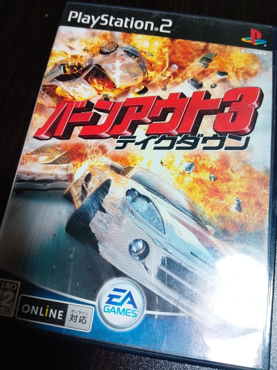 PS2 バーンアウト3 テイクダウン BURNOUT3 Takedown_画像1