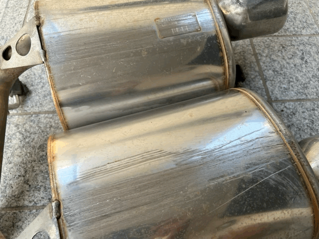 ★☆マツダ MPV LY3P用社外HKS LEGAMAX Premium リーガマックス プレミアムマフラー リアピース2/2 JQR20102147☆★_画像6