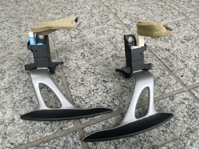 ★☆日産 スカイライン KV36 4ドア インフィニテイ用純正パドルシフト☆★_画像7