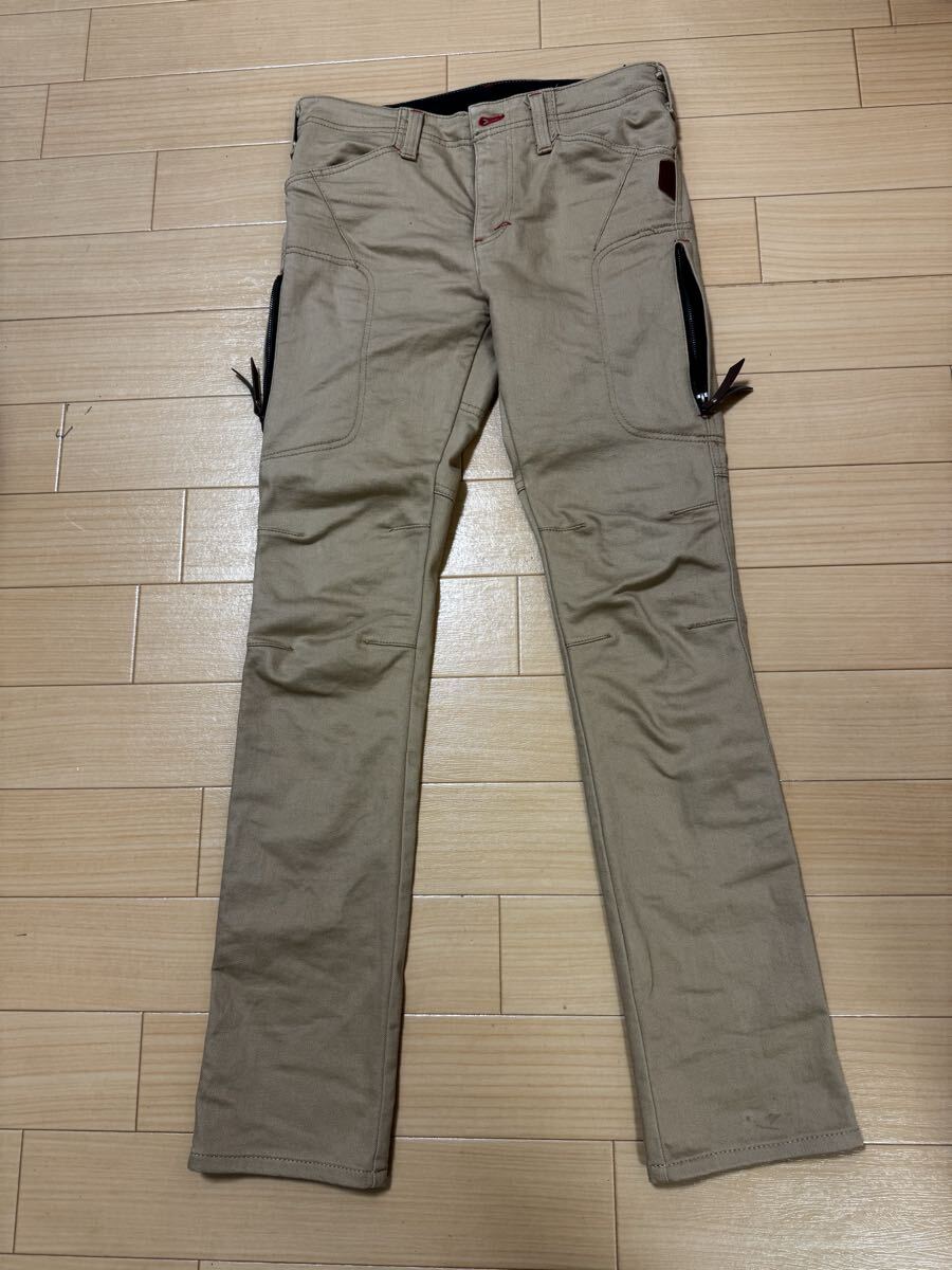 クシタニ　K-1319 エクスパンドコーデュラワークパンツ KUSHITANI ベージュ系　_画像1