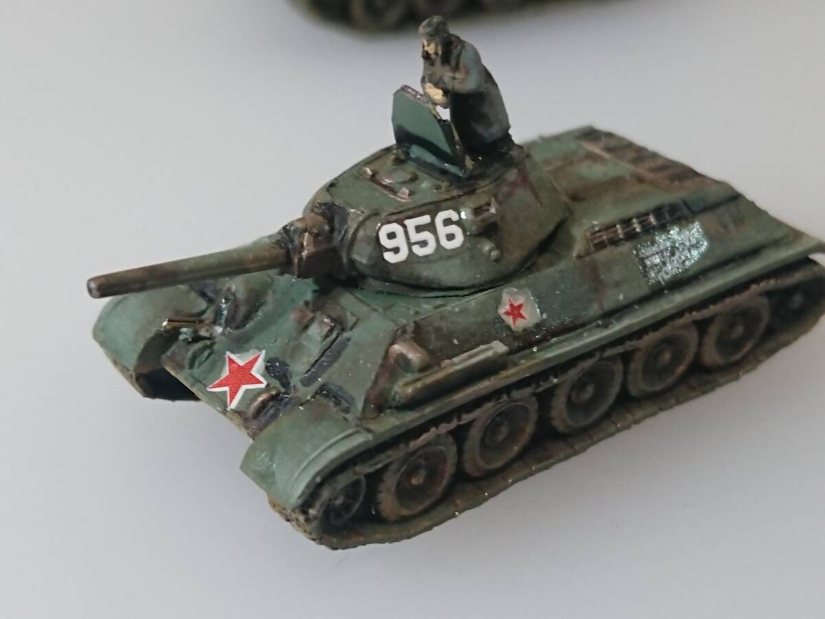 1/144完成品 　KV-2＆T-34/85＆IS-2＆T-34/76＆SU-76自走砲＆ZIS-6トラック「ジューコフの斧13/巨人の進撃」_画像7