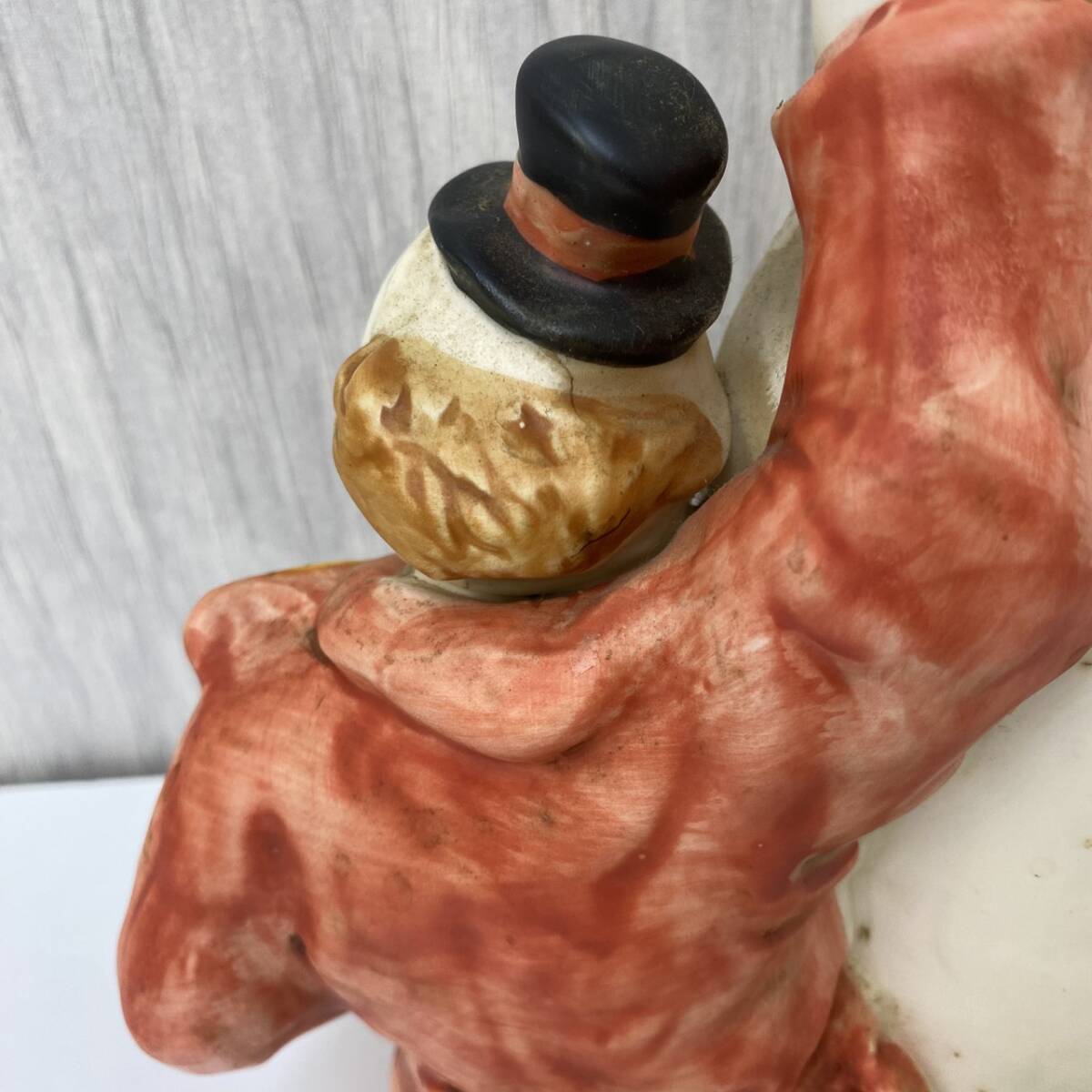 #21974　洋風　洋　花瓶　花器　ピエロ　花入れ　フラワーベース　陶器　陶磁器　アンティーク　インテリア　オブジェ　_画像7