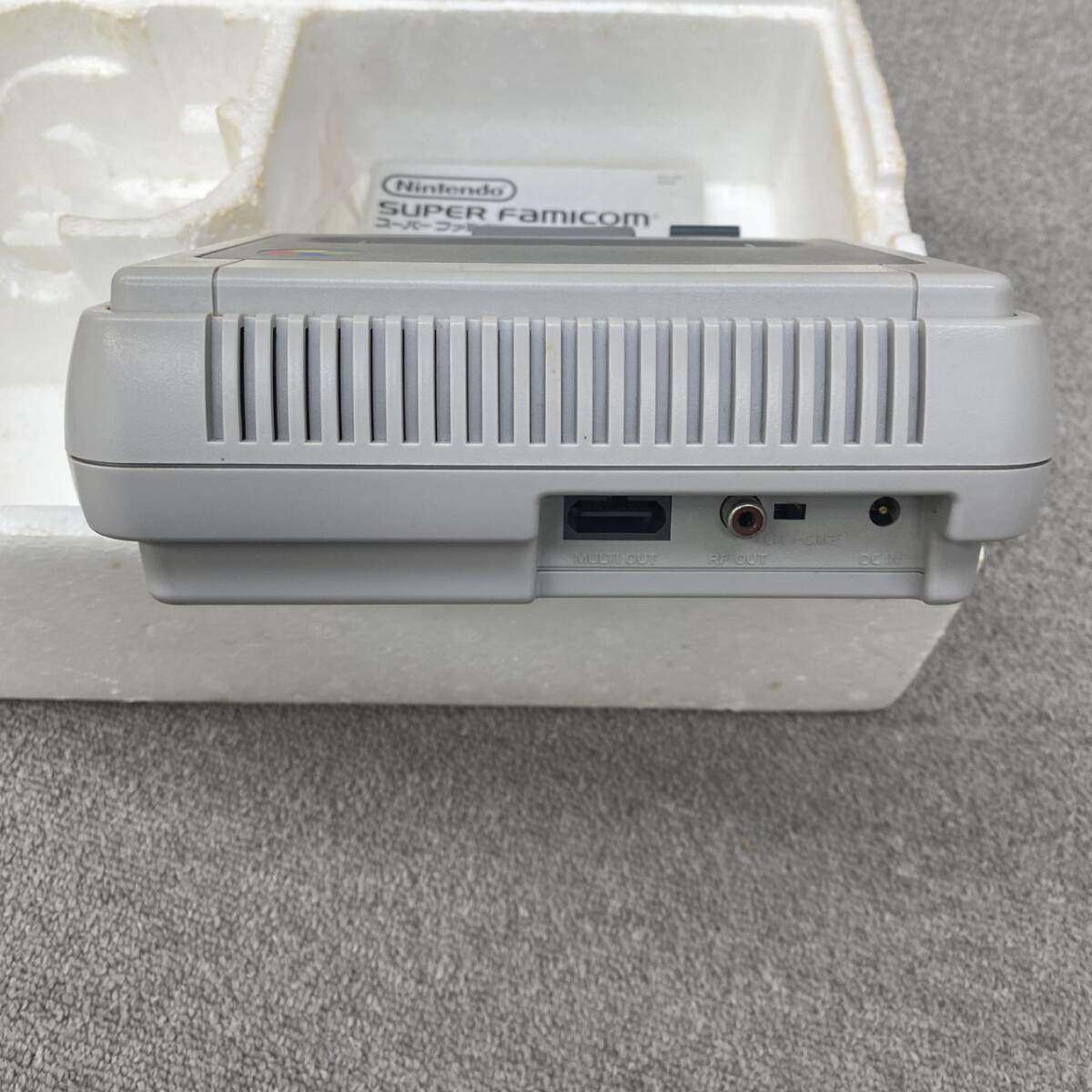 #22988　 Nintendo　任天堂　ニンテンドー　スーパーファミコン　SFC　SHVC-001　コントローラー　アダプタ無し　動作未確認　現状品　_画像5