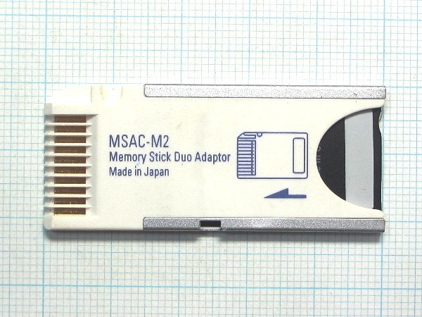 ★Ｌｅｘａｒ メモリースティック PRO Duo ５１２ＭＢ アダプタ付 中古★送料８５円・１８５円_画像3