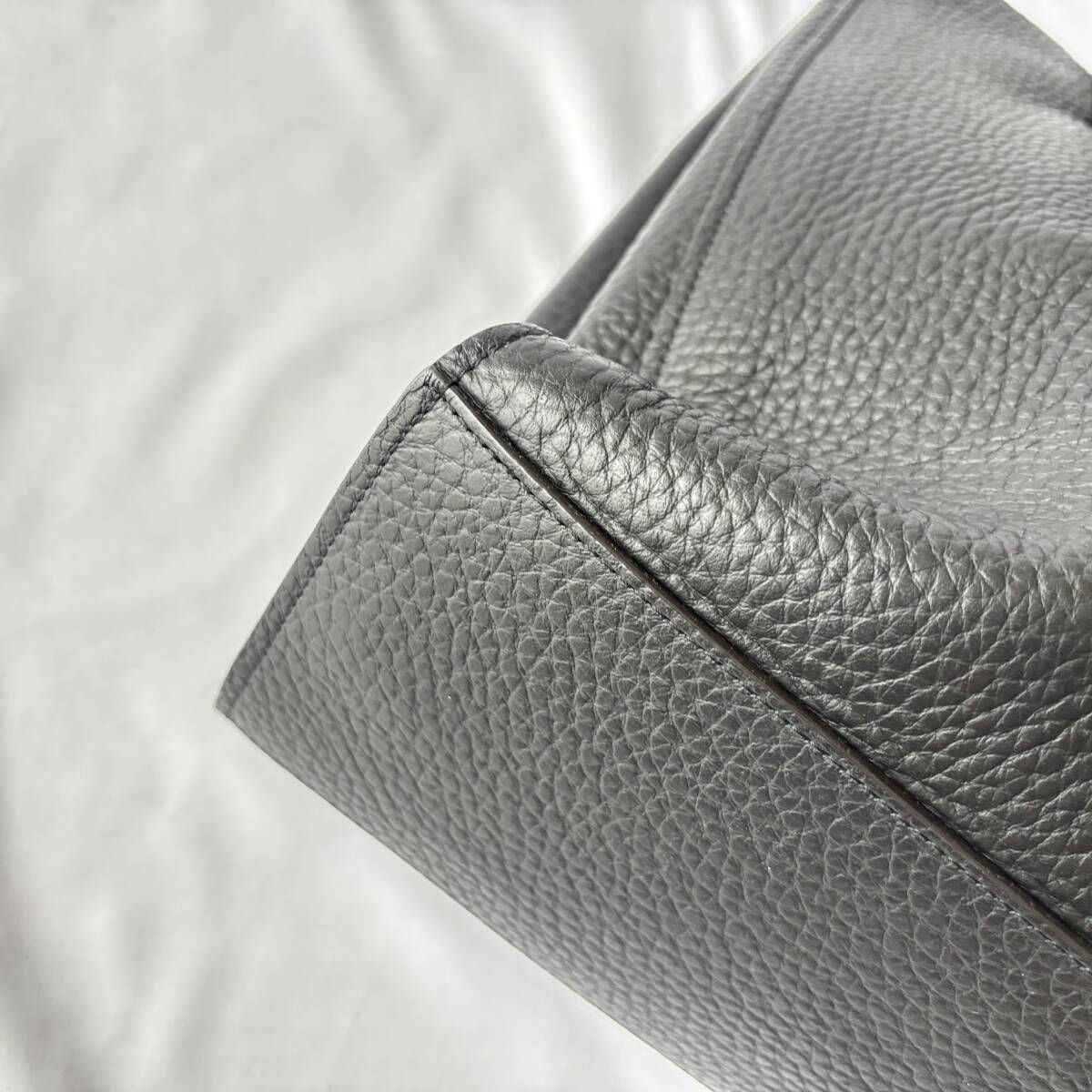 #1 иен ~ < прекрасный товар!!>#FURLA Furla Giovejebe большая сумка кожа модный A4 место хранения ходить на работу обычно используя черный чёрный труба :2511055