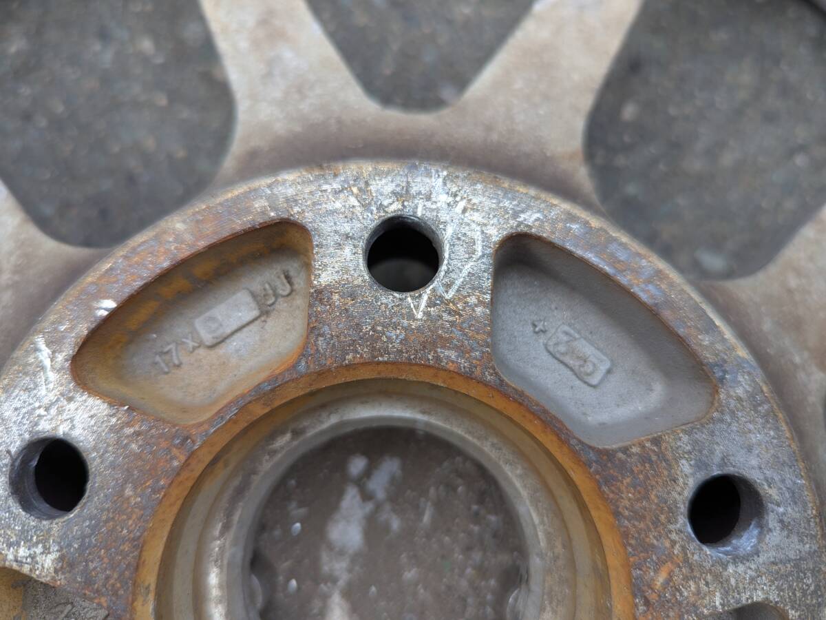 【4967】深リム ワーク VS-SS 17インチ 8J +35 / 9J +35 PCD114.3 4本_画像7