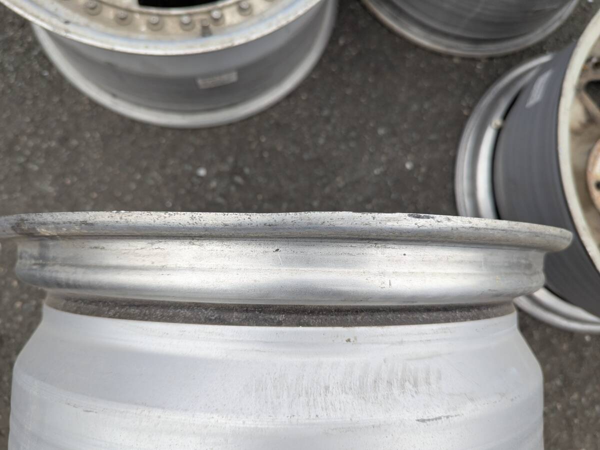 【5026】希少 深リム OZレーシング フツーラ フッツーラ 17インチ 8.5J +30 PCD120 4本 BMW スリーピース_画像6