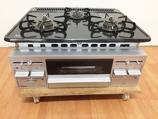 パロマ ビルトインガスコンロ 60cm幅 LPガス用 24年製 PKD-N36S K15-02_画像3