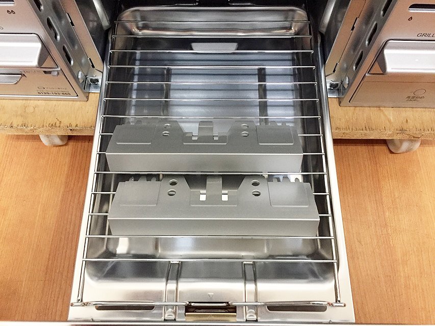 パロマ ビルトインガスコンロ 60cm幅 LPガス用 24年製 PKD-N36S K15-02_画像5