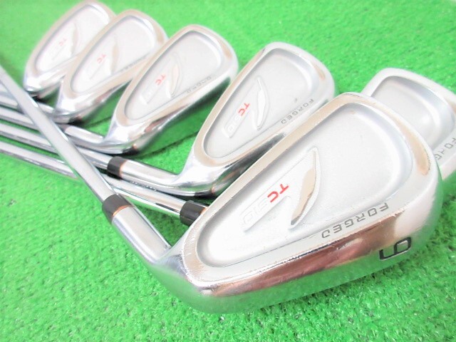 人気のS200!!!◆◆ フォーティーン TC-510 FORGED アイアン 6本 #6-P/A DG(S200) ◆◆FOURTEEN ゴルフクラブ CW57_画像1