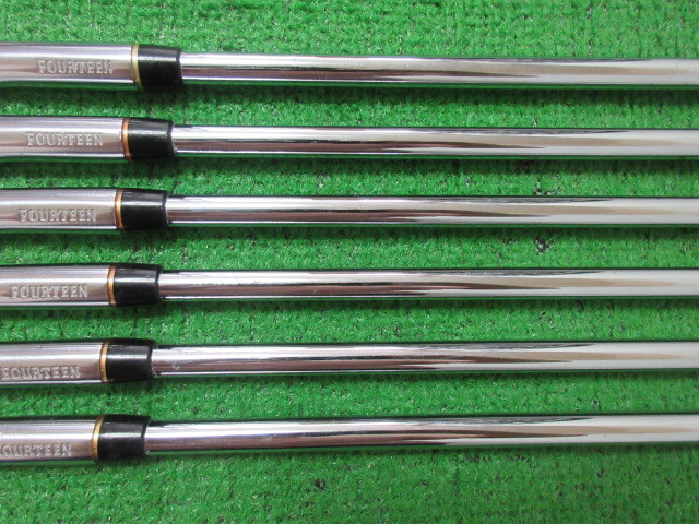 人気のS200!!!◆◆ フォーティーン TC-510 FORGED アイアン 6本 #6-P/A DG(S200) ◆◆FOURTEEN ゴルフクラブ CW57_画像5