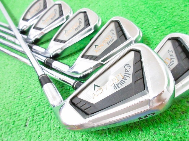 名器!!!◆◆ キャロウェイ レガシー LEGACY アイアンセット 6本 #5-Pw GS95(S200) JP ◆◆日本仕様 ゴルフクラブ FA63_画像1