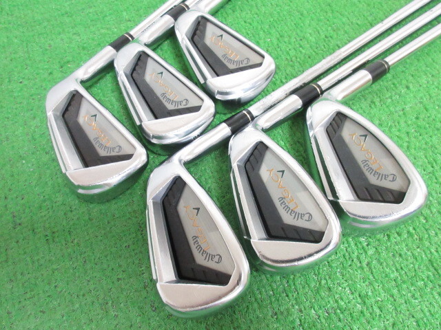 名器!!!◆◆ キャロウェイ レガシー LEGACY アイアンセット 6本 #5-Pw GS95(S200) JP ◆◆日本仕様 ゴルフクラブ FA63_画像3