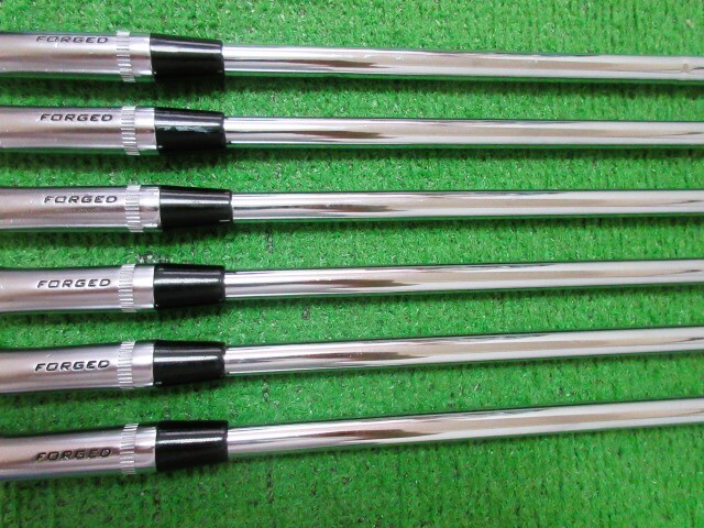 貴重なレフティ!!!◆◆ キャロウェイ APEX MB FORGED 2021 アイアンセット 6本 #5-Pw DG(S300) ◆◆LH 左利き マッスル ゴルフクラブ FB46_画像5