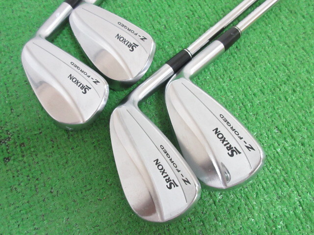 スリクソン◆◆ SRIXON Z-FORGED アイアンセット 4本 #7-Pw DG-DST(S200) ◆◆ダンロップ Z-フォージド FC10_画像3