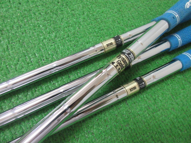 スリクソン◆◆ SRIXON Z-FORGED アイアンセット 4本 #7-Pw DG-DST(S200) ◆◆ダンロップ Z-フォージド FC10_画像6