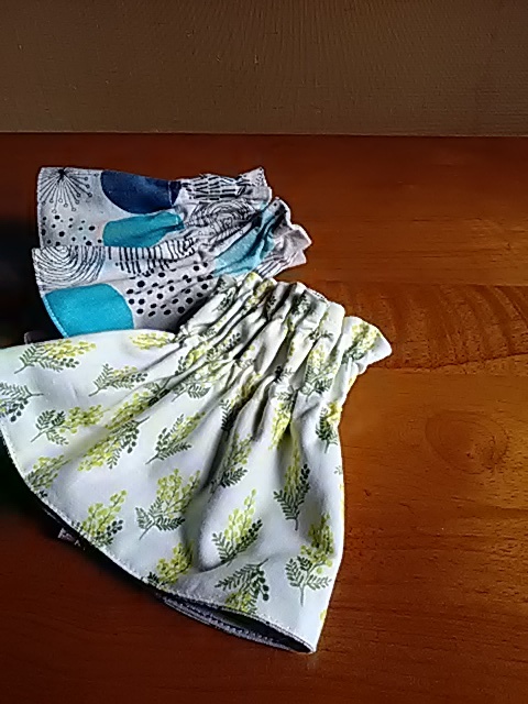 ハンドメイド　＊　アームカバー　＊　2組セット　＊　長袖の季節・水仕事・ガーデニングに　♪_画像4