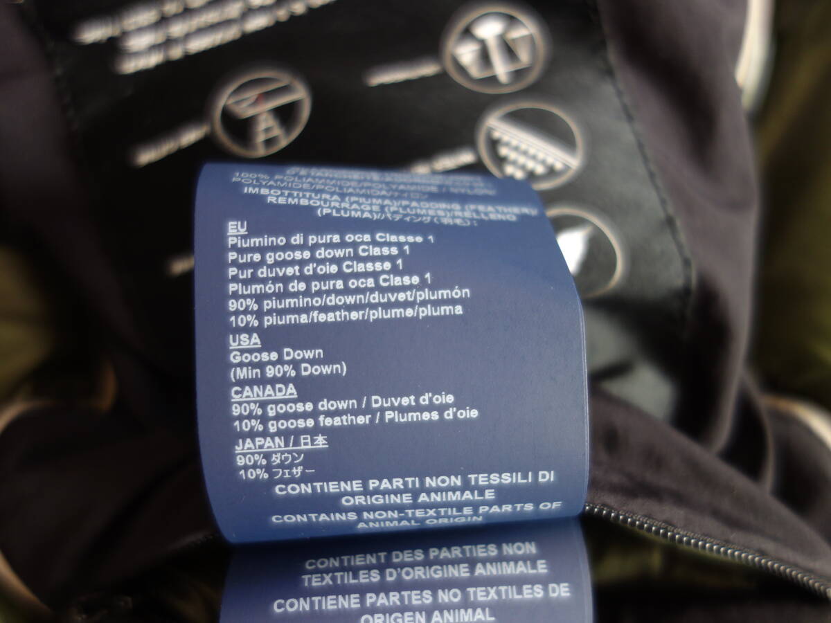◆HERNO/ヘルノ 暖か肉厚 ダウン ジャケット ブルゾン ジャンパー パーカ 50 XL◆_画像7