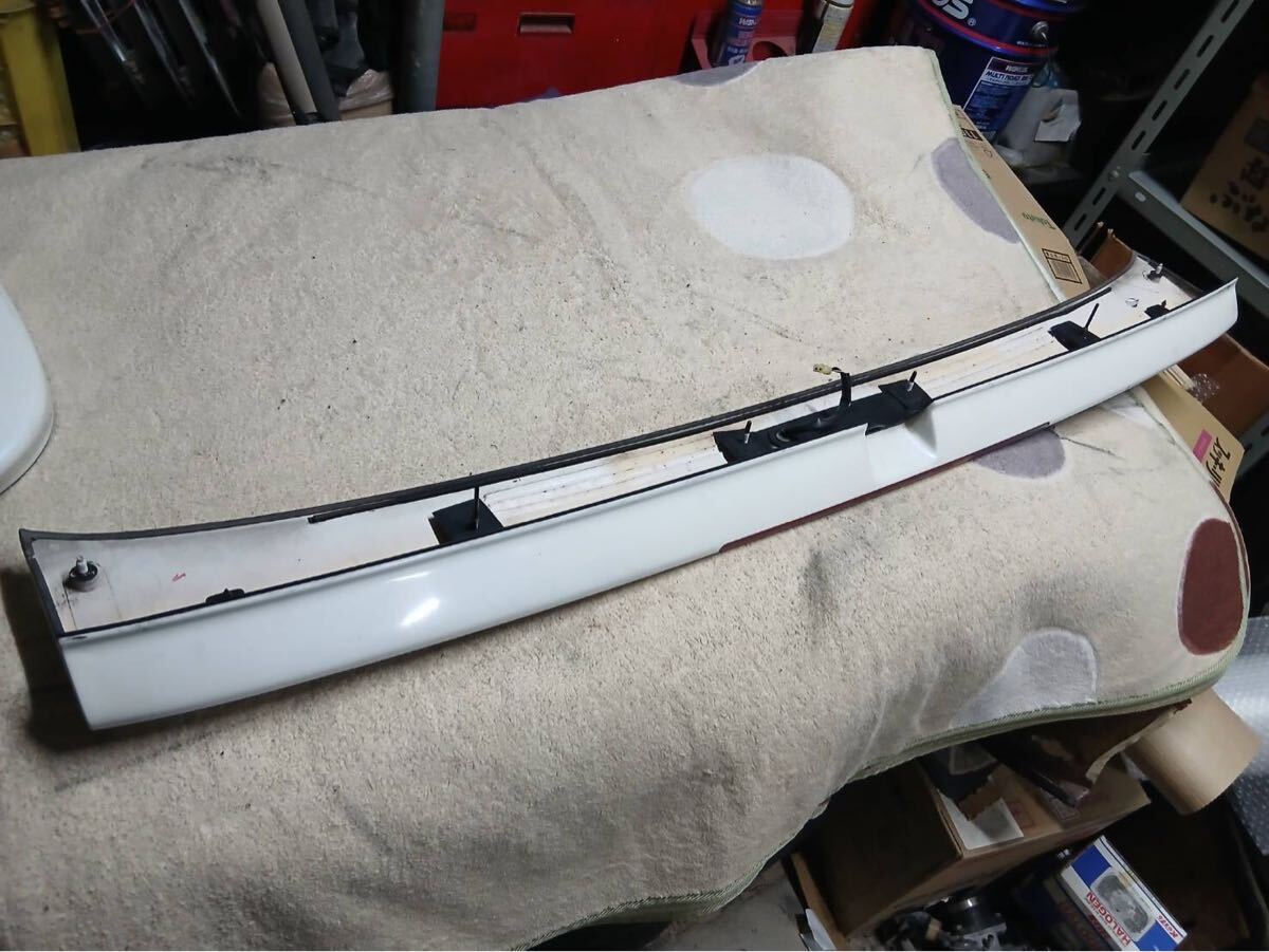希少！20ソアラ 純正リアトランクスポイラーセット 中古 破損無し 美品 パールホワイト GZ20 MZ20 MZ21 ハイマウント点灯確認済 当時物☆_画像8