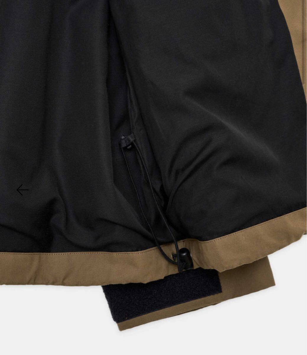 新品 markaware HEAVY ALL WEATHER CLOTH CARRY ALL JACKET バブアー ウール アルパカ カシミヤ サバイバルクロス_画像5