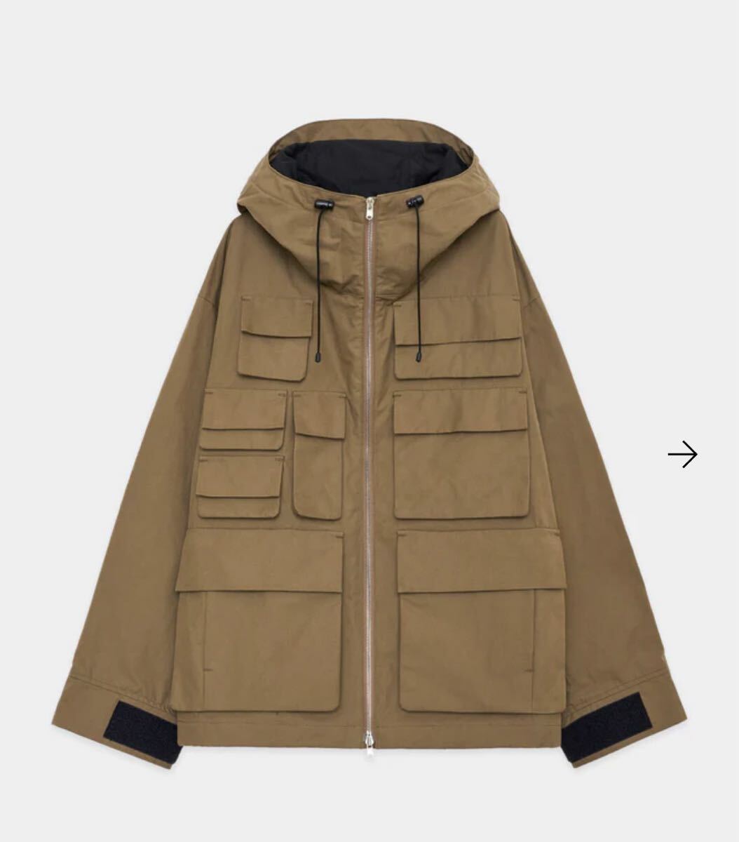 新品 markaware HEAVY ALL WEATHER CLOTH CARRY ALL JACKET バブアー ウール アルパカ カシミヤ サバイバルクロス_画像1