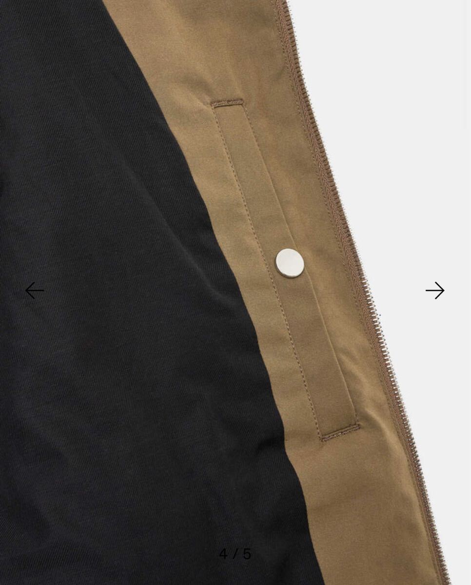 新品 markaware HEAVY ALL WEATHER CLOTH CARRY ALL JACKET バブアー ウール アルパカ カシミヤ サバイバルクロス_画像4