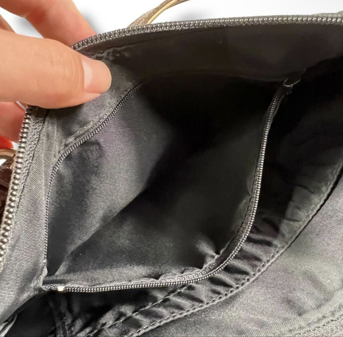 BURBERRY BLUELABEL バーバリー ブルーレーベル ワンショルダーバッグ ハンドバッグ ノバチェック ナイロン 肩掛け y2k ショルダーバッグ_画像8