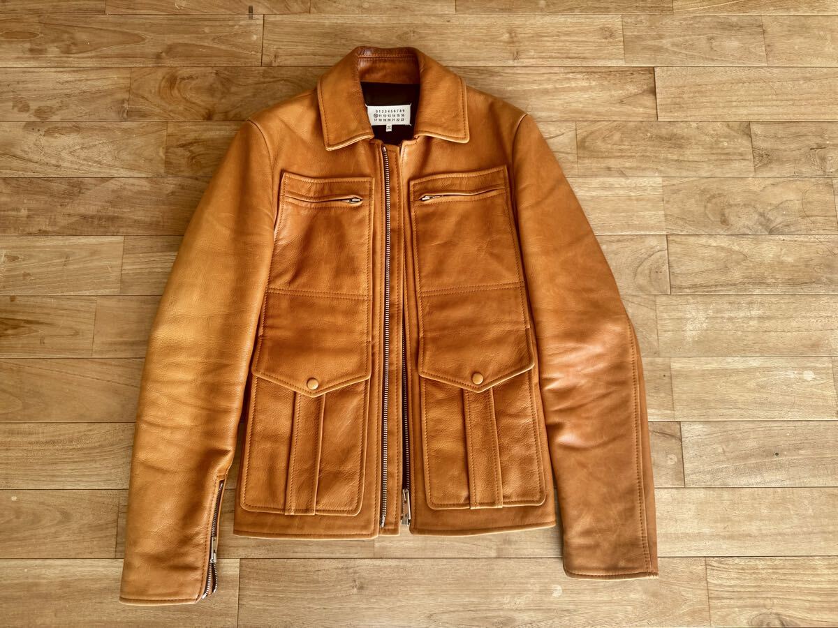 Maison Martin Margiela シングルライダース 15AW ⑩_画像1