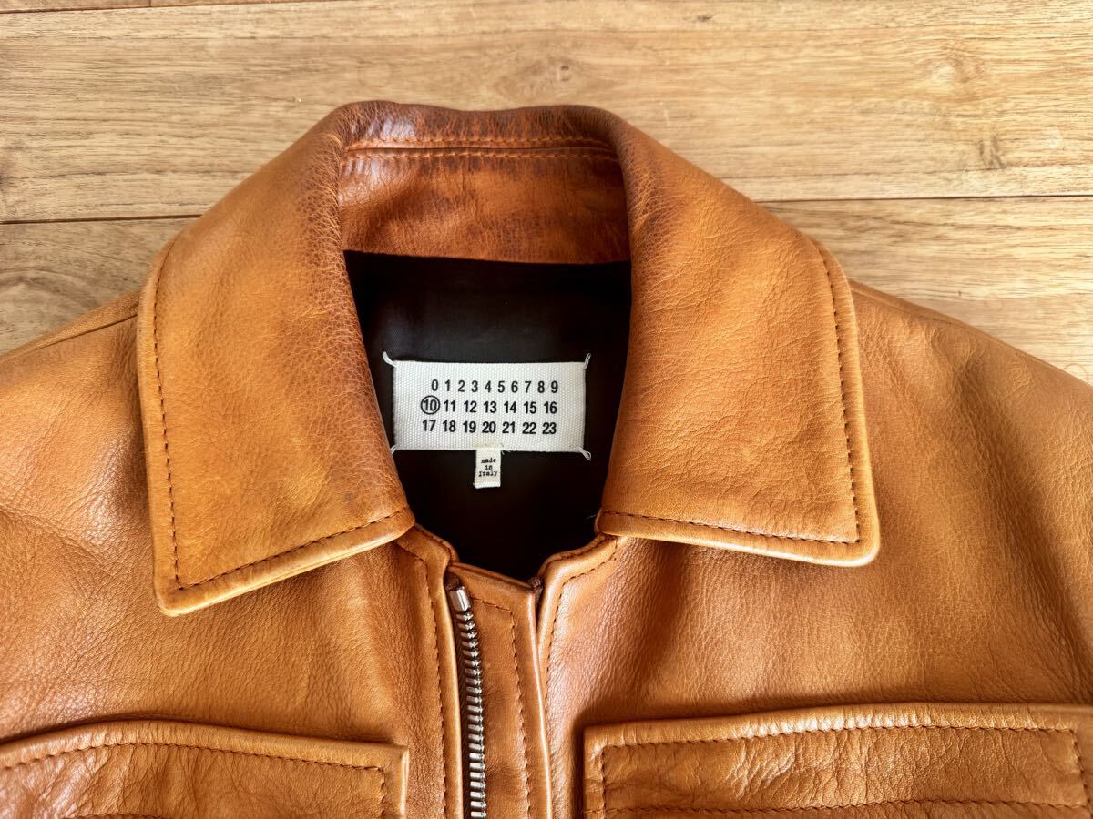 Maison Martin Margiela シングルライダース 15AW ⑩_画像2