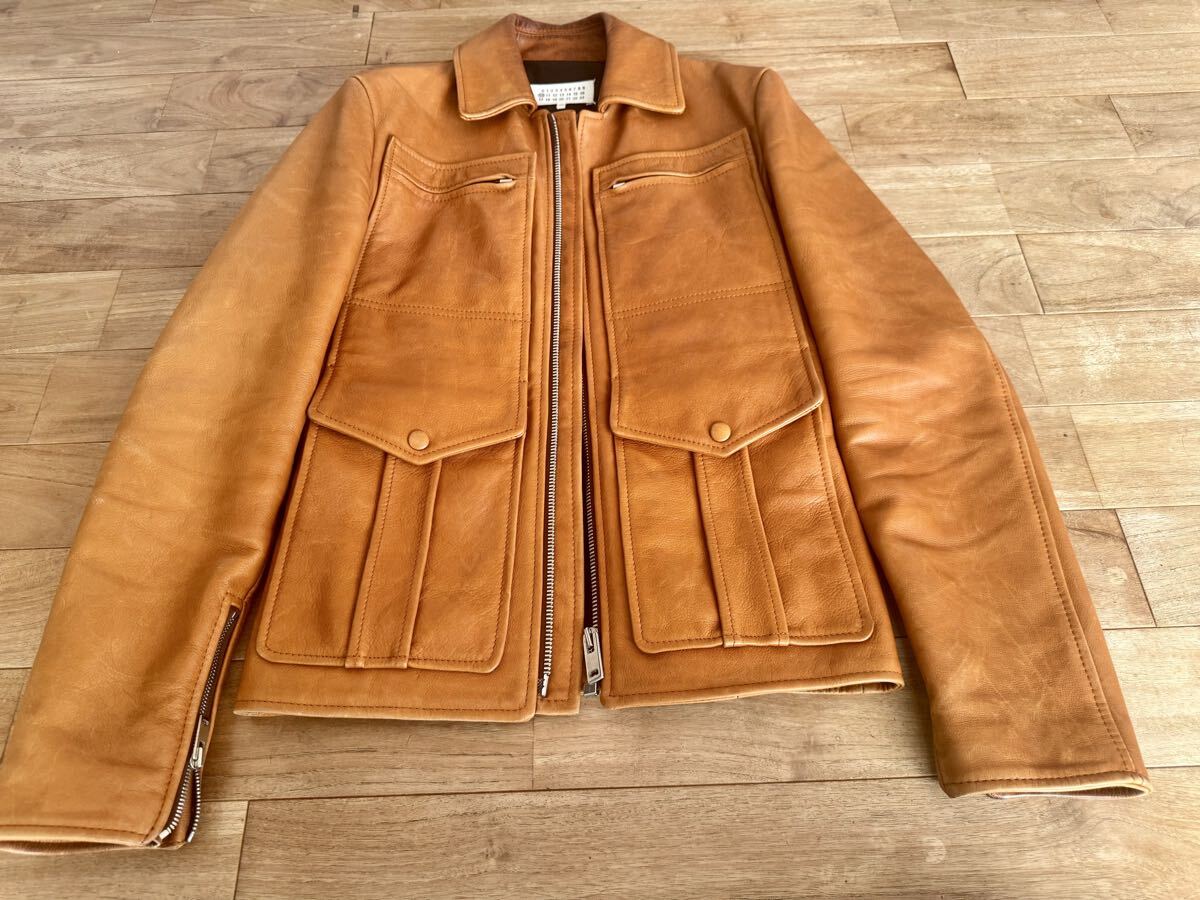 Maison Martin Margiela シングルライダース 15AW ⑩_画像3