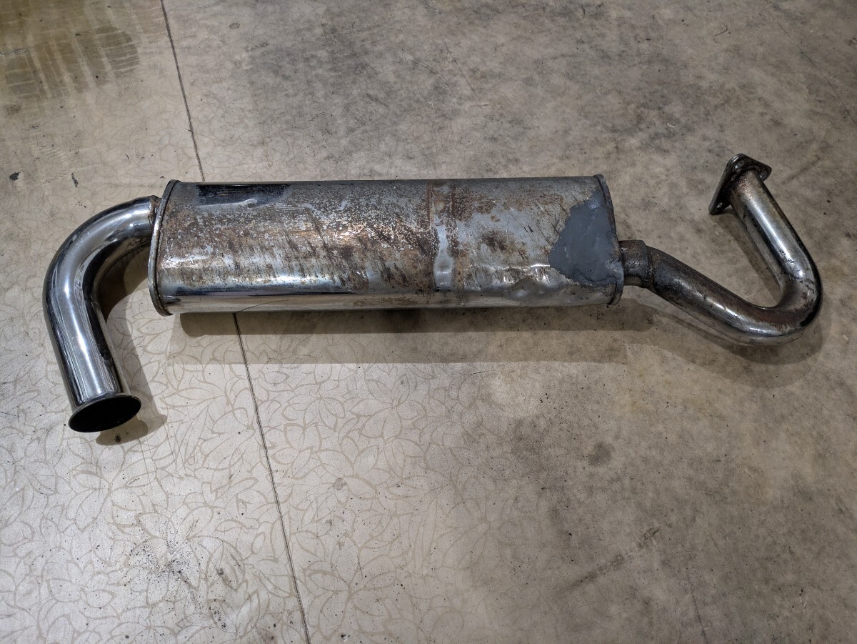 空冷ビートル　 マフラー　_画像2