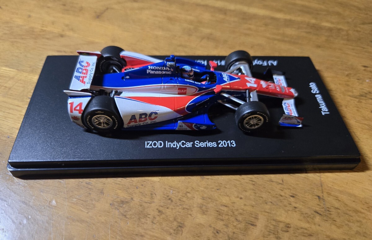 1/43 グリーンライト AJフォイト レーシング 佐藤琢磨 2013 インディ500 _画像3
