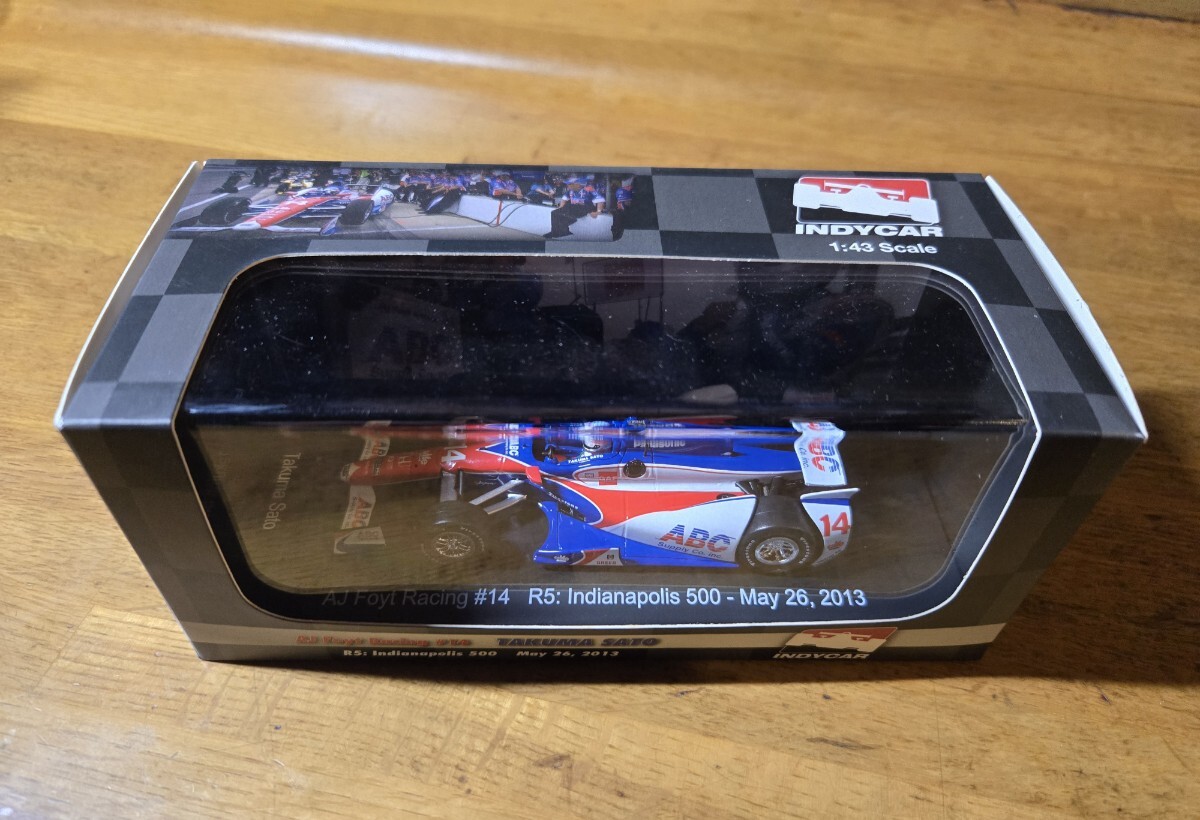 1/43 グリーンライト AJフォイト レーシング 佐藤琢磨 2013 インディ500 _画像1