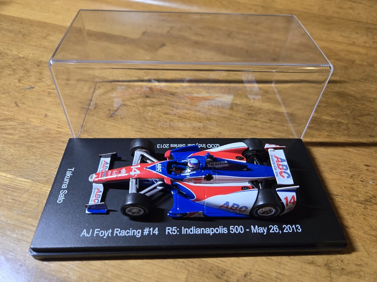 1/43 グリーンライト AJフォイト レーシング 佐藤琢磨 2013 インディ500 _画像2