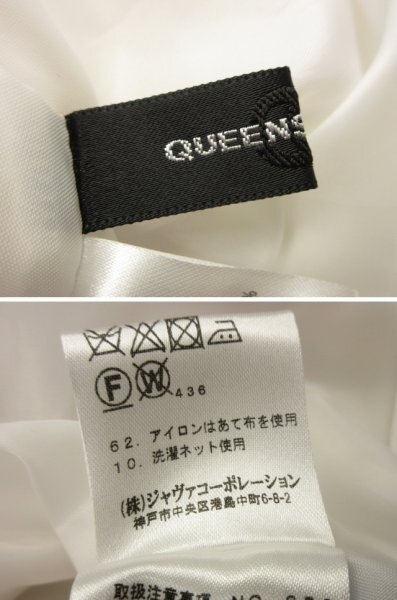 クイーンズコートQUEENS COURT★定価¥20900(税込) ガーベラプリントミニワンピース◆サイズ2◆未使用_画像6