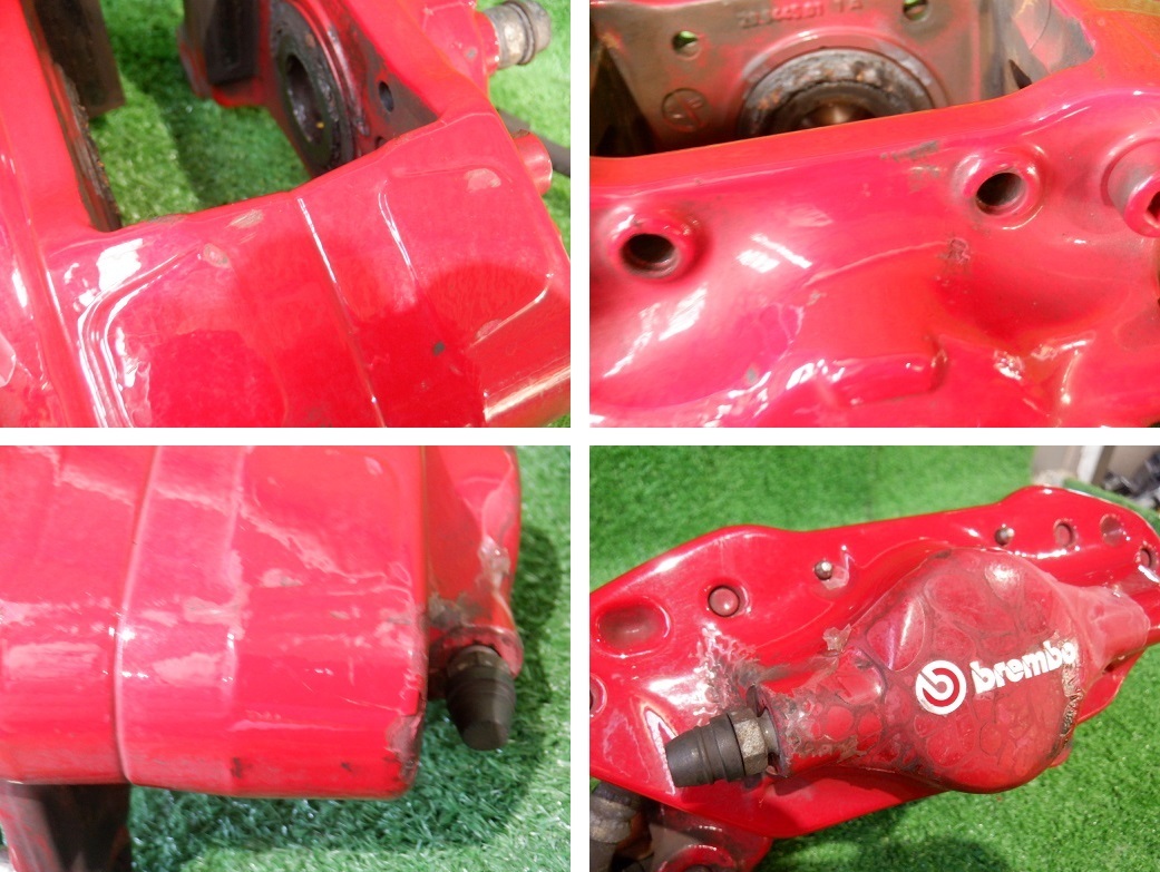 ★ 三菱 ランサーエボリューションX ランエボX CZ4A 純正 brembo製 ブレーキキャリパー リア用 左右セット ★_画像7